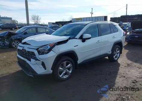 2021 Toyota Rav4 Hybrid Limited z USA, uszkodzony, nr VIN 4T3D6RFV0MU053760